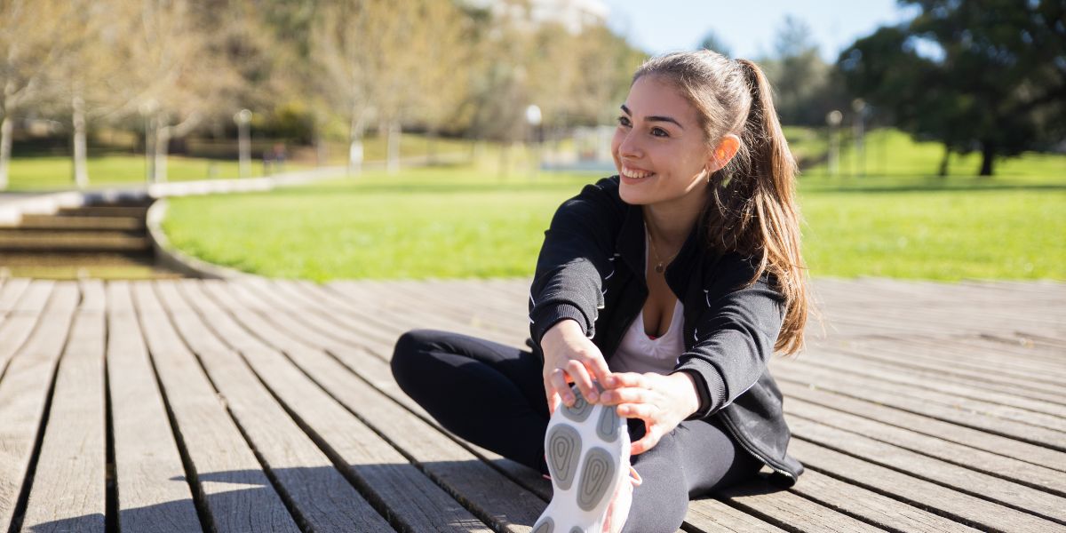 Outdoor Areas for Warm-Ups and Stretching